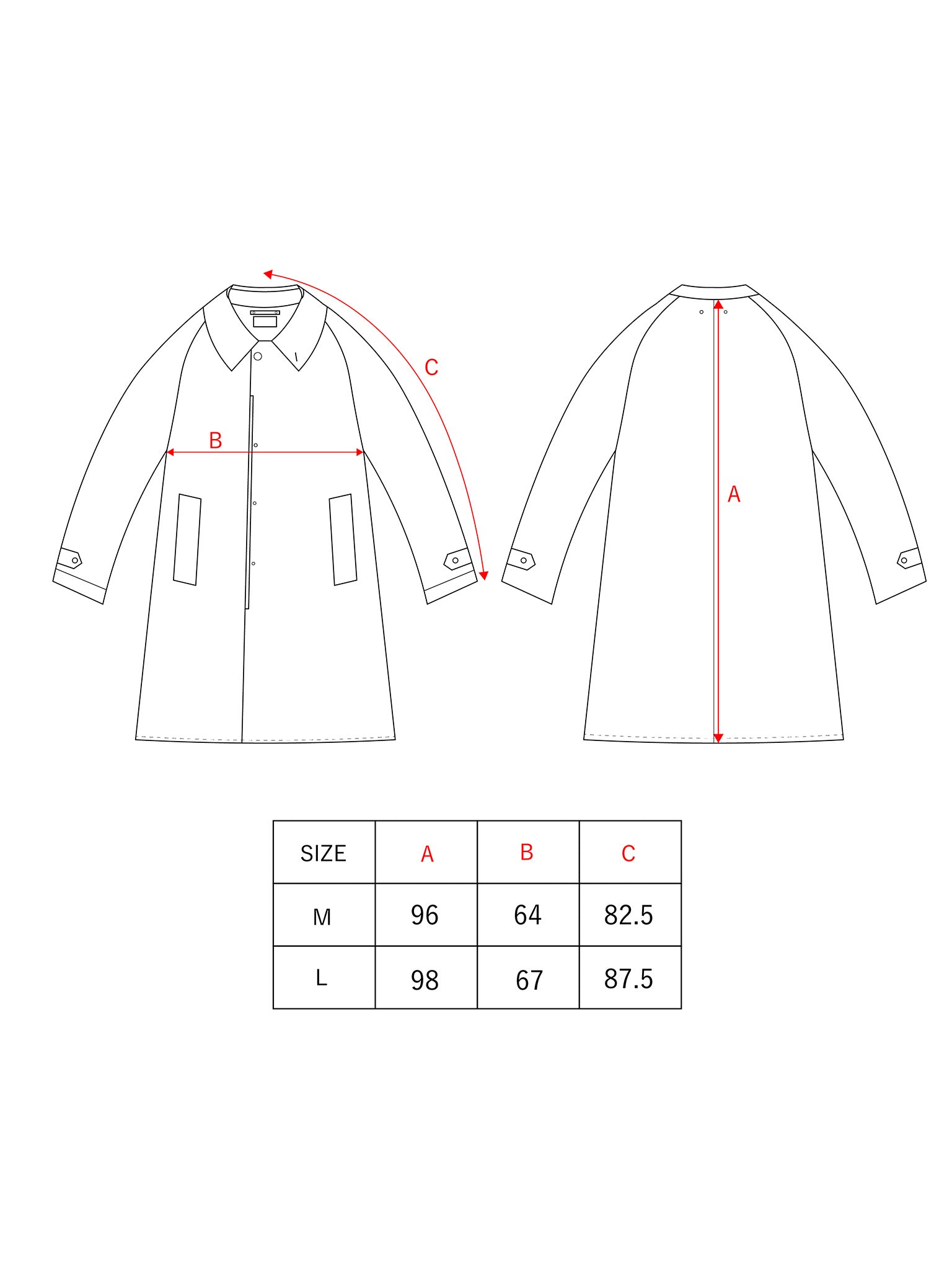 MIL-CLOTH SOUTIN COLLAR COAT