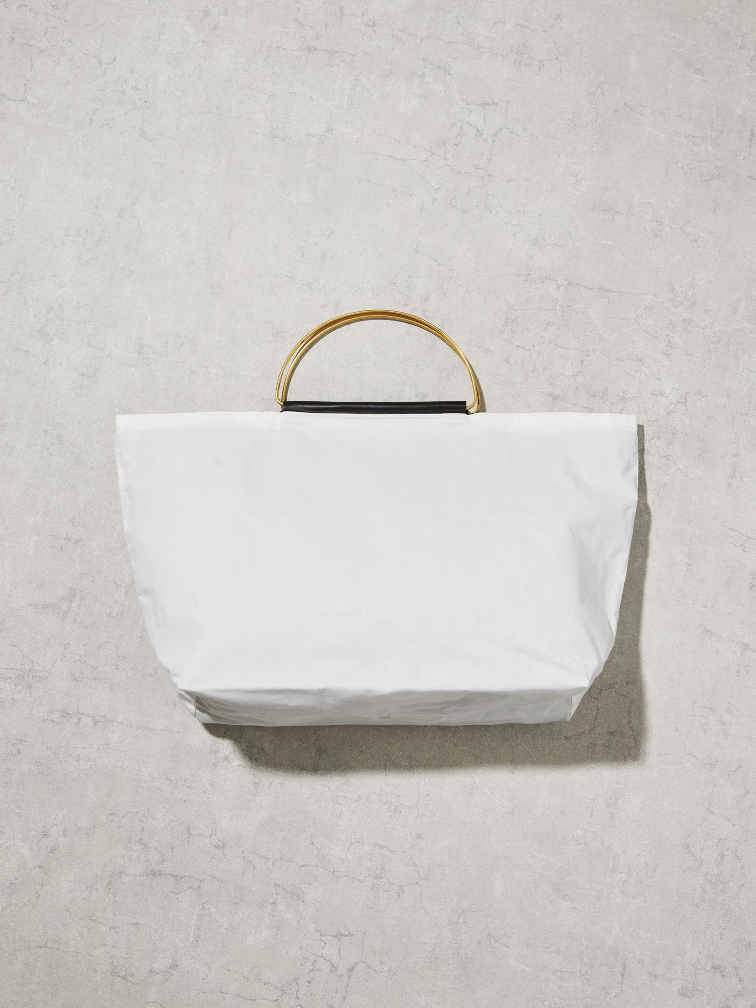 BRASS HANDLE TOTE / LOOPTEX