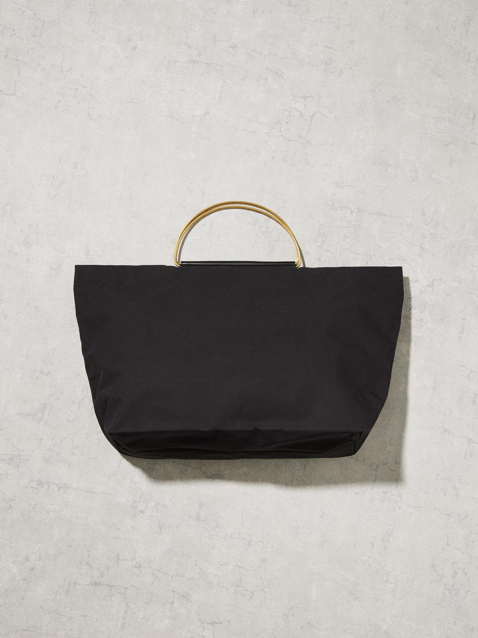 BRASS HANDLE TOTE / LOOPTEX