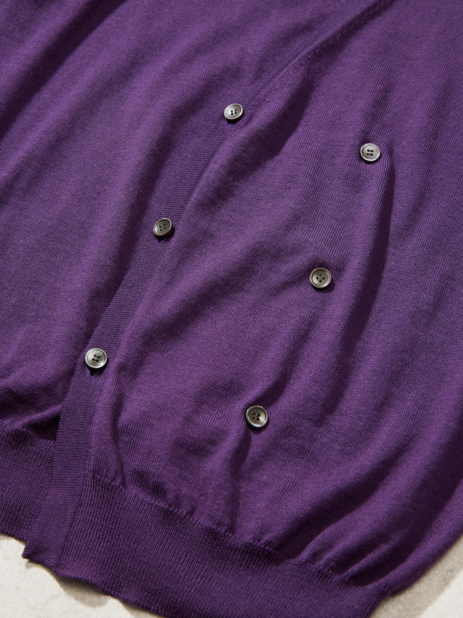 DOUBLE BREASTED CARDIGAN