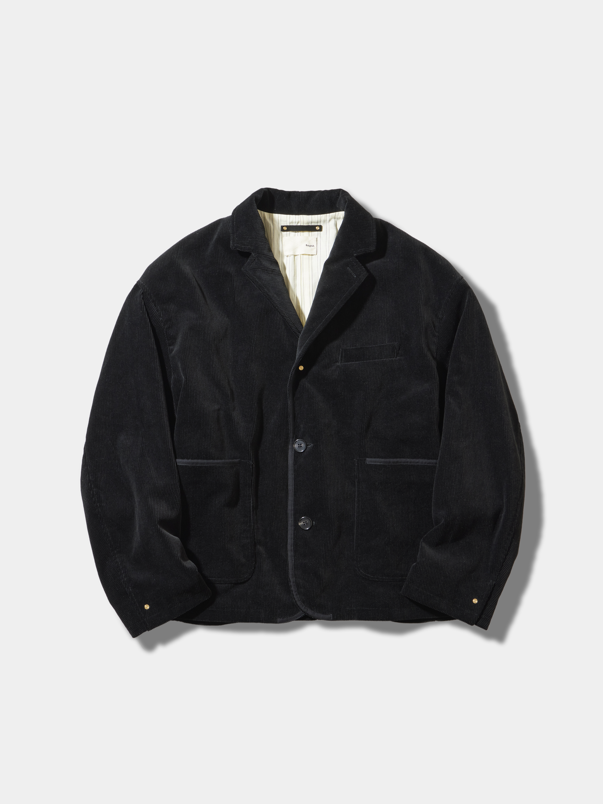CORDUROY SHAWL-NOTCHED LAPEL JACKET CORDUROY SHAWL-NOTCHED LAPEL JACKET