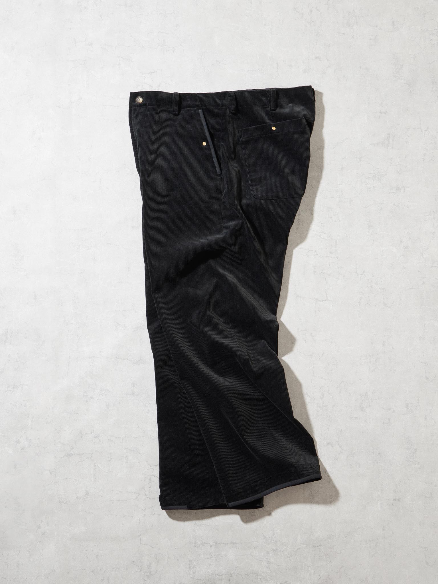 CORDUROY SEAMLESS TROUSERS