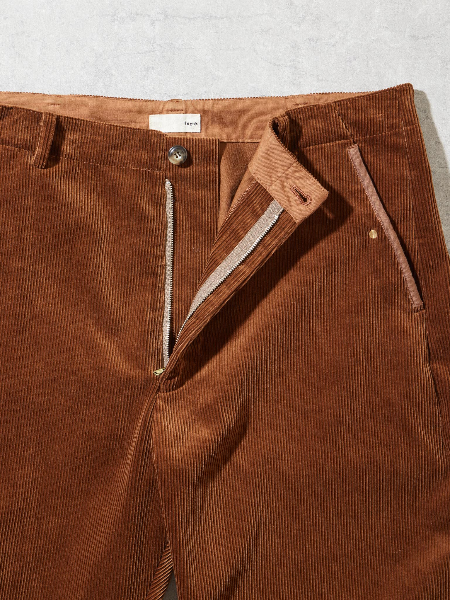 CORDUROY SEAMLESS TROUSERS