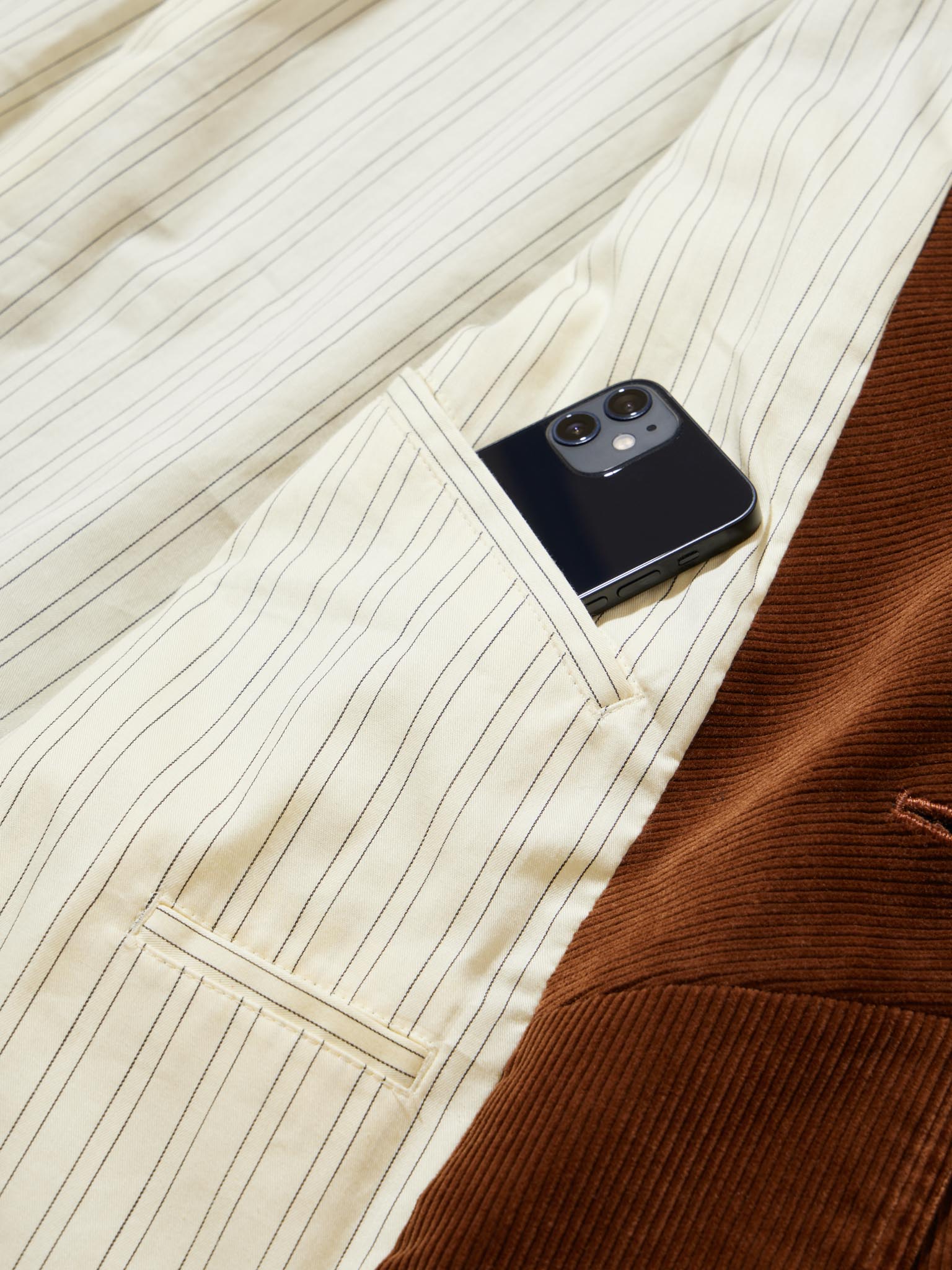 CORDUROY SHAWL-NOTCHED LAPEL JACKET