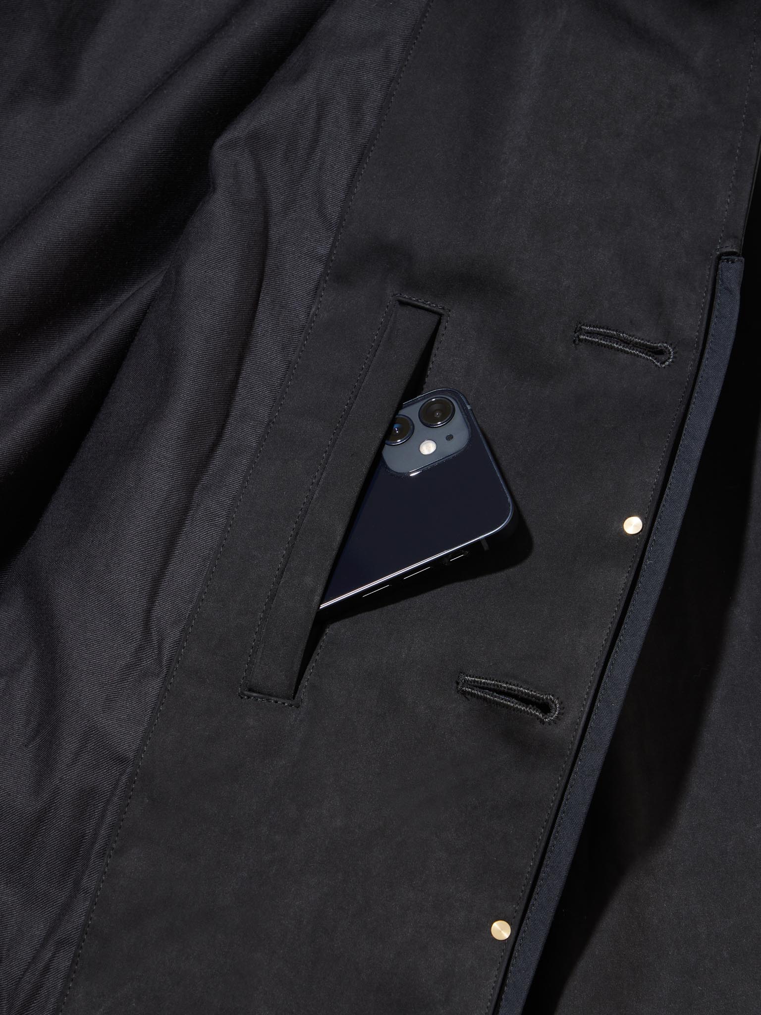 MIL-CLOTH SOUTIN COLLAR COAT