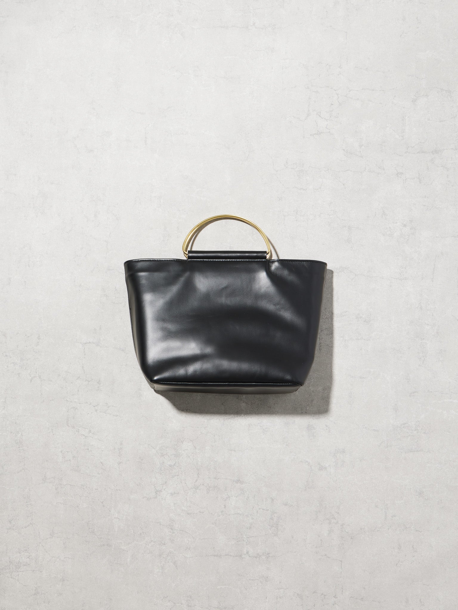 BRASS HANDLE TOTE / S