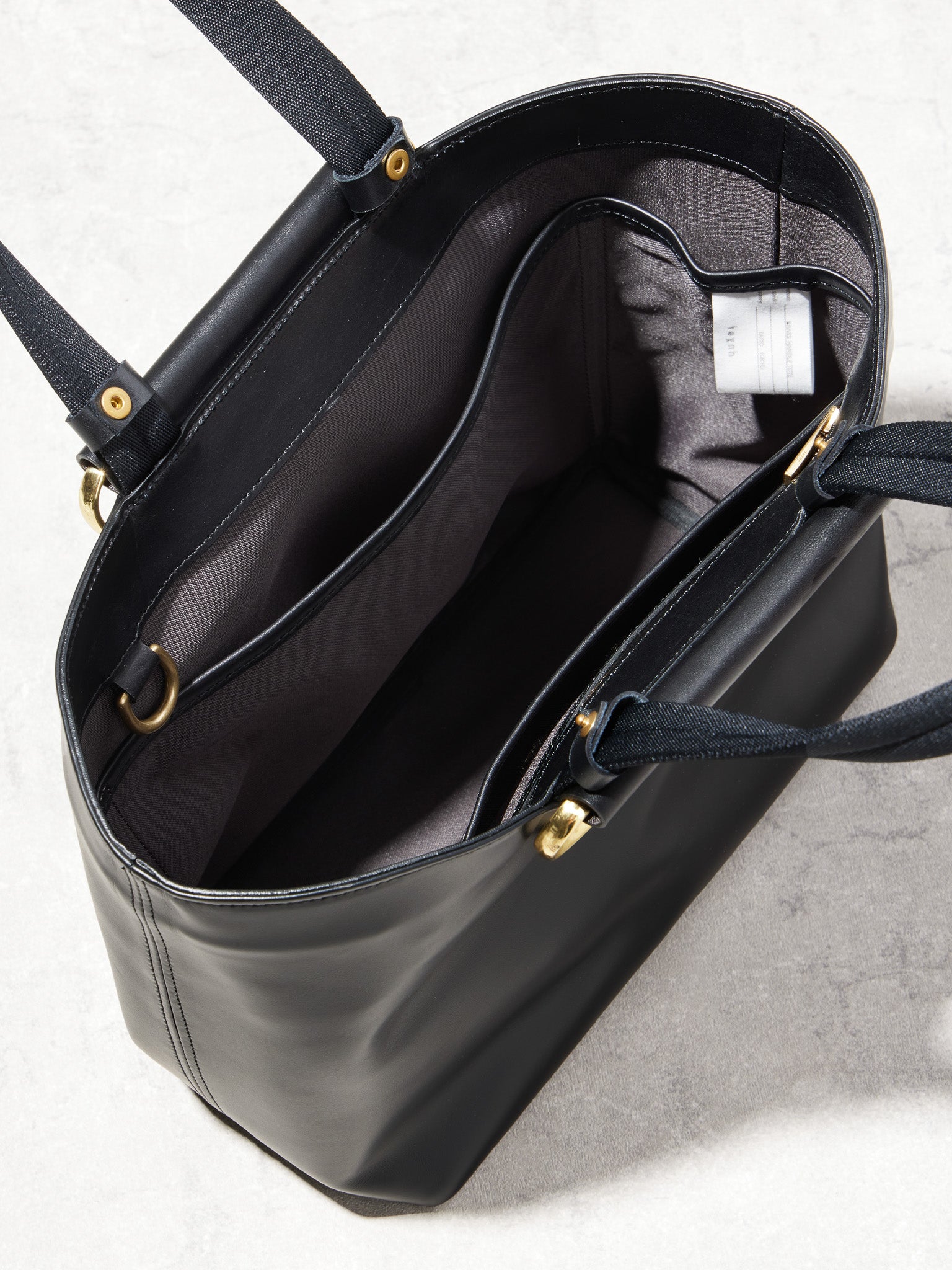 BRASS HANDLE TOTE / S