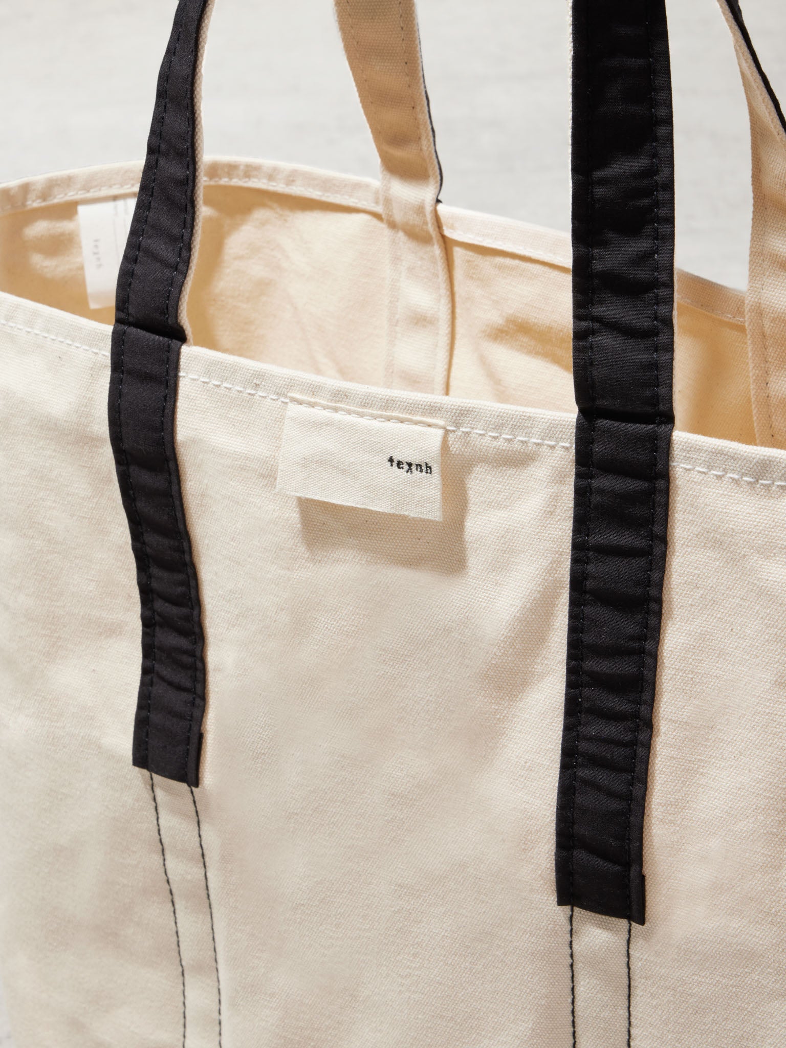 SELVEDGE CANVAS BUCKET TOTE / L