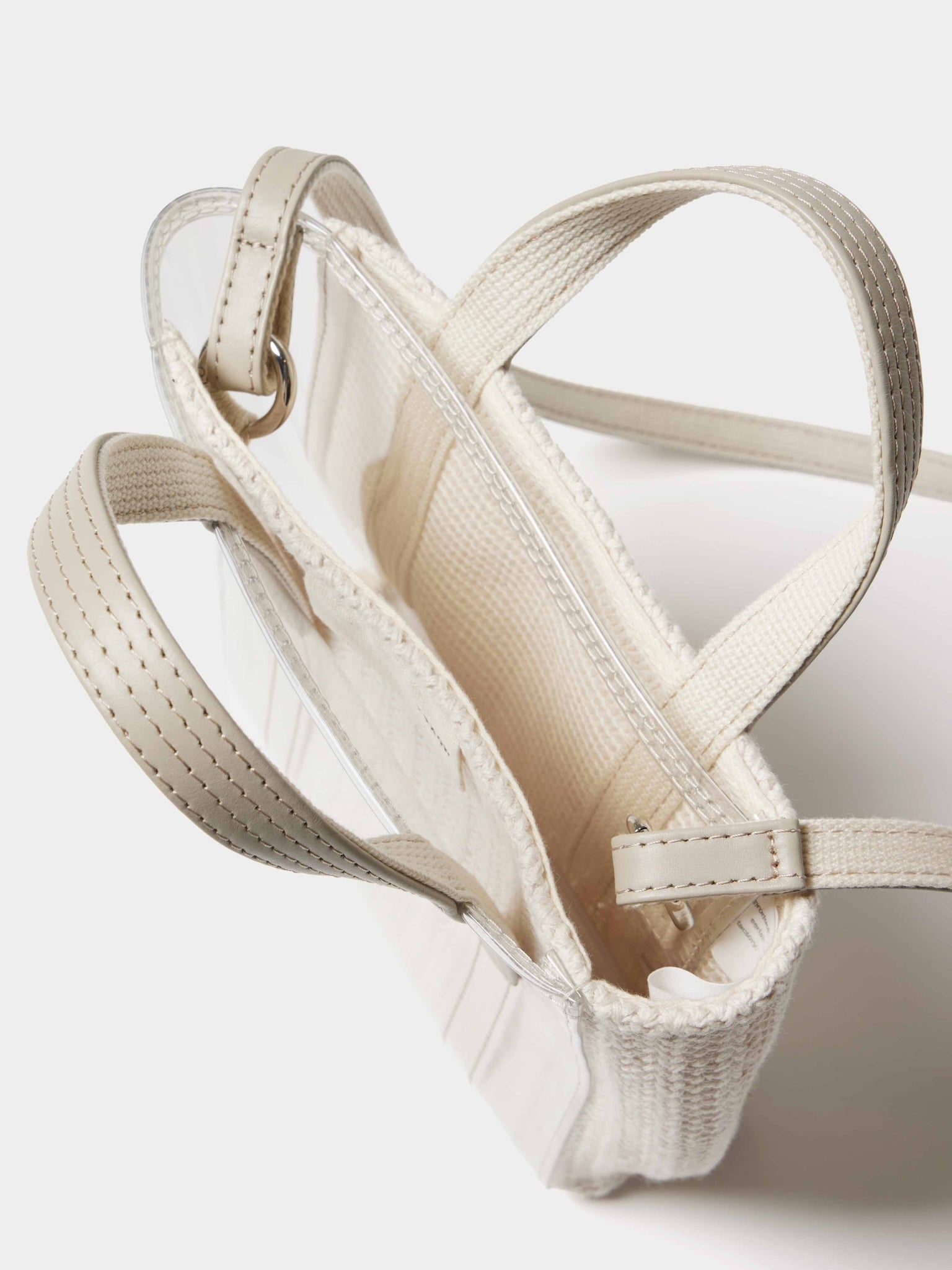 GLASSBOAT TOTE 2WAY / MESH&LEATHER