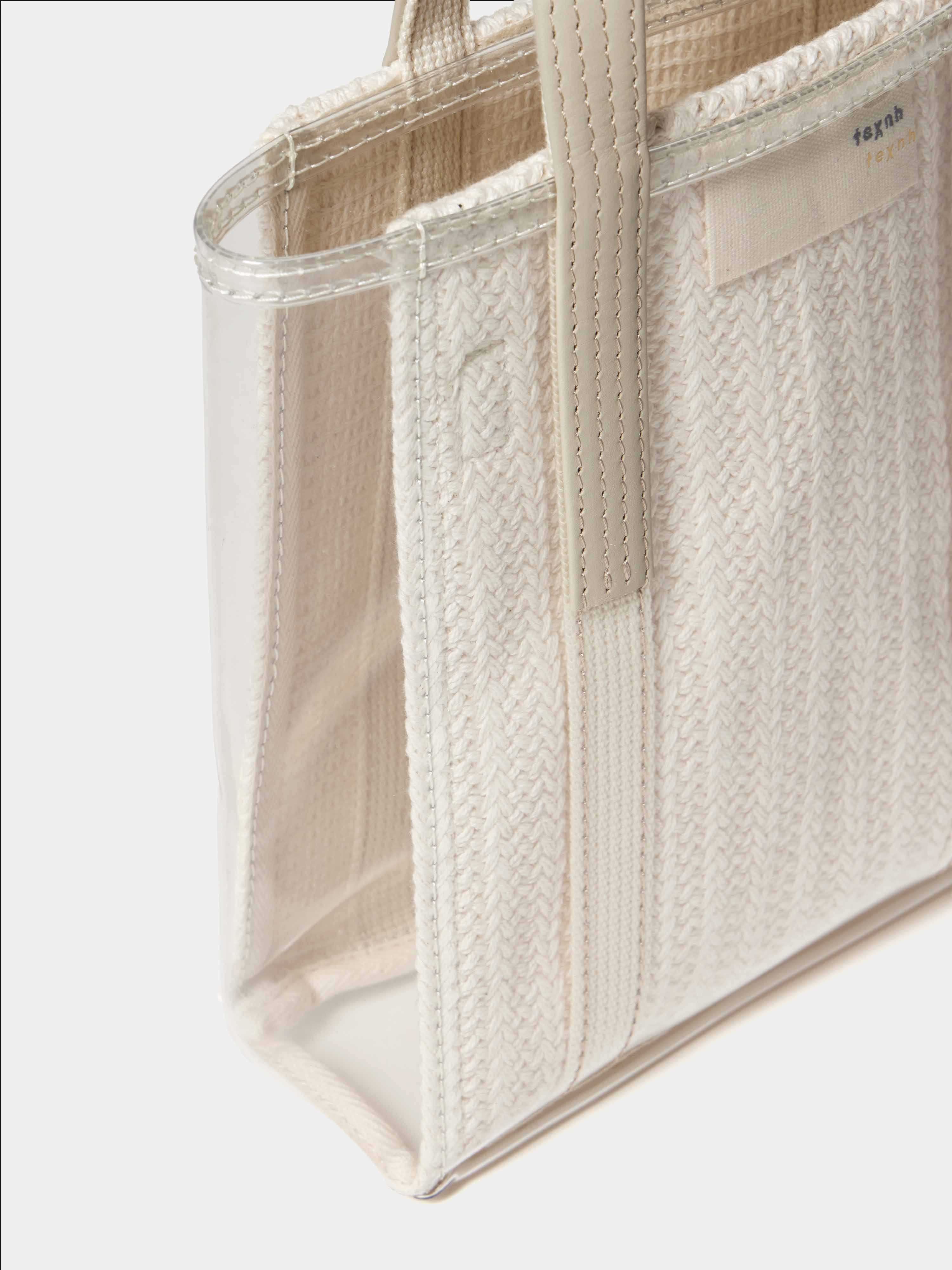 GLASSBOAT TOTE 2WAY / MESH&LEATHER