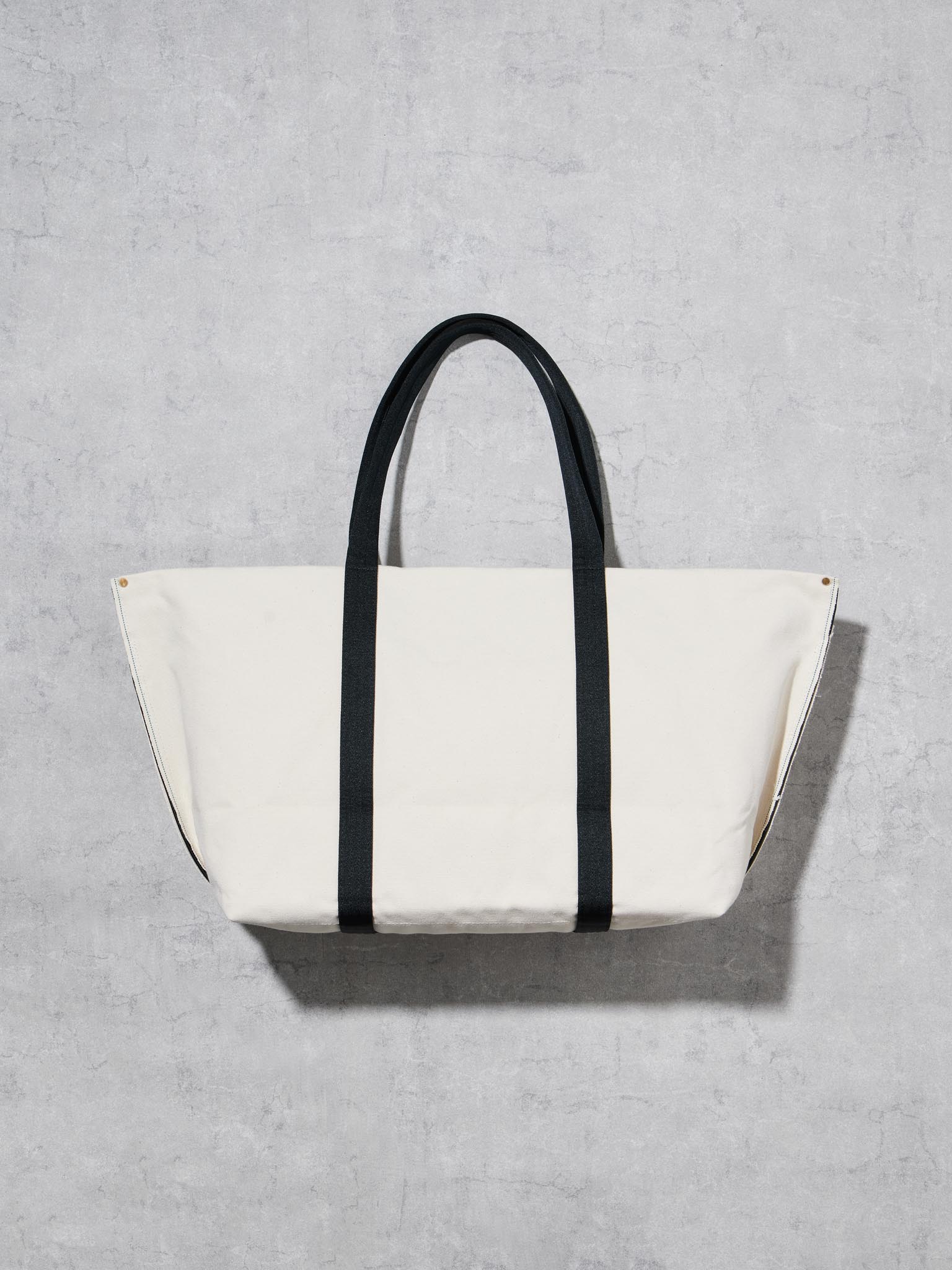 SELVEDGE CANVAS ZIP TOTE / L