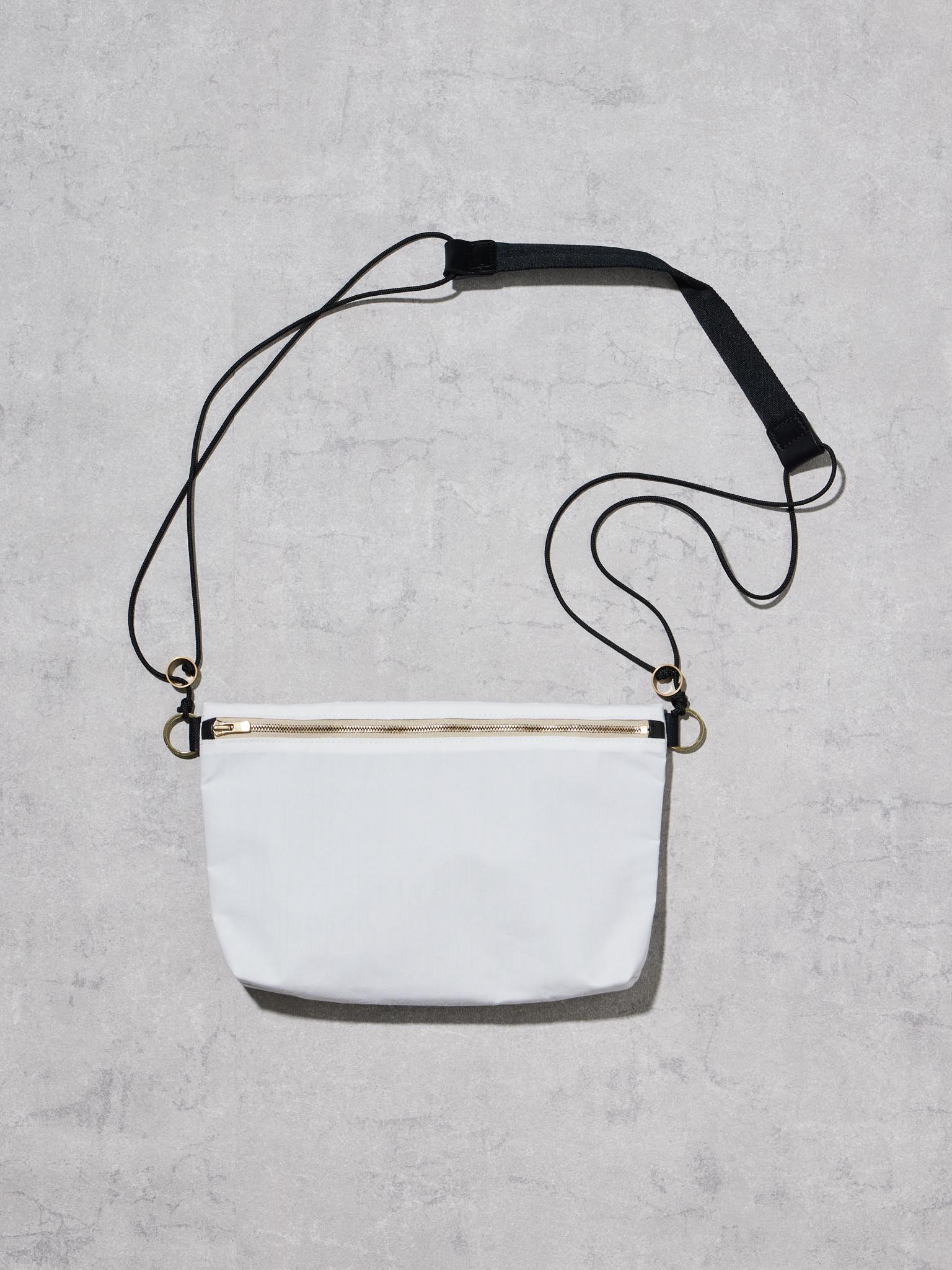 SQUARE ZIP SHOULDER / LOOPTEX