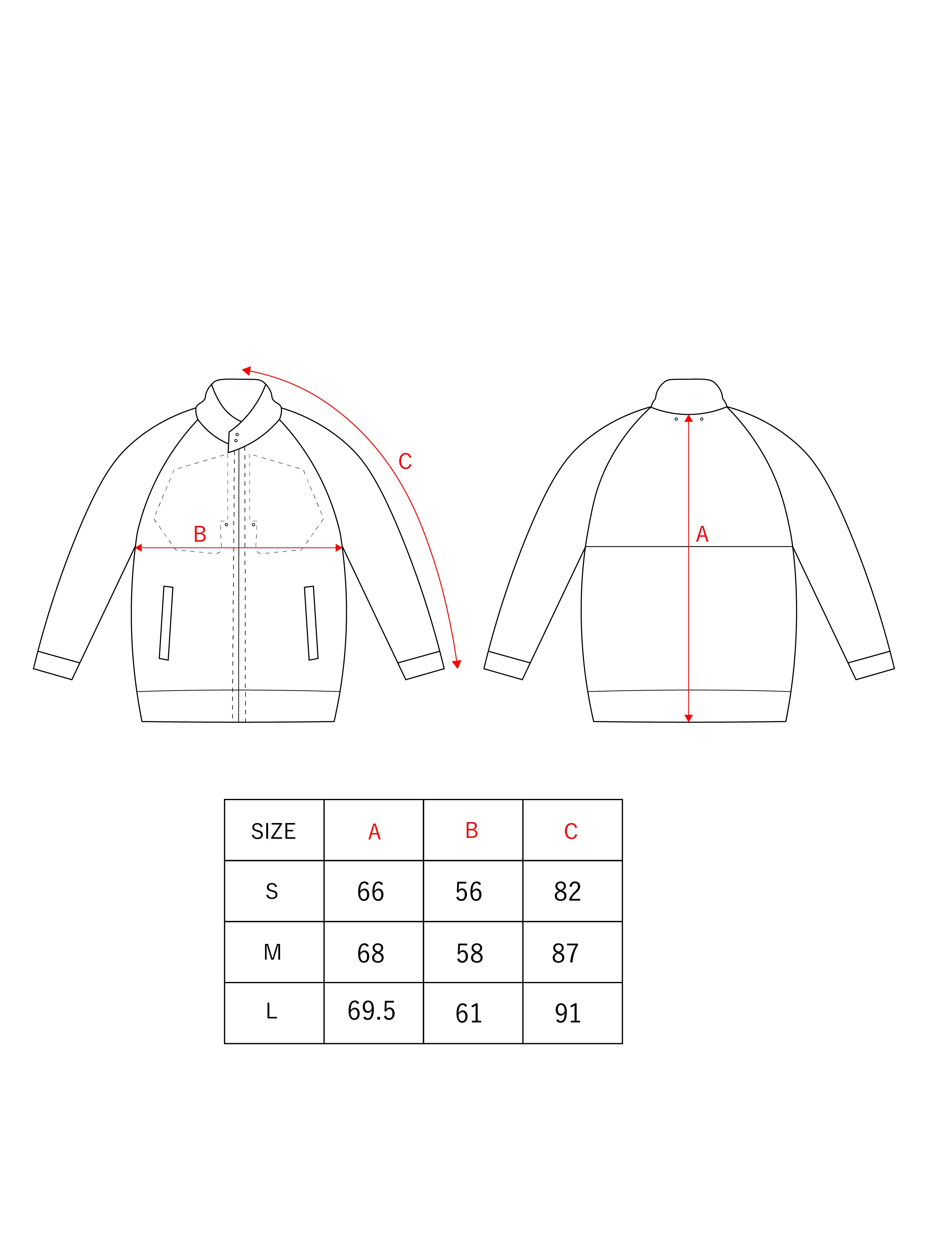 BAGLESS BLOUSON / VENTILE