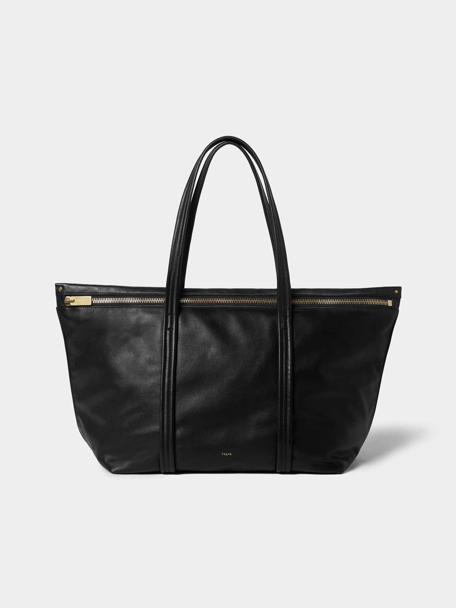 BLOCK ZIP TOTE