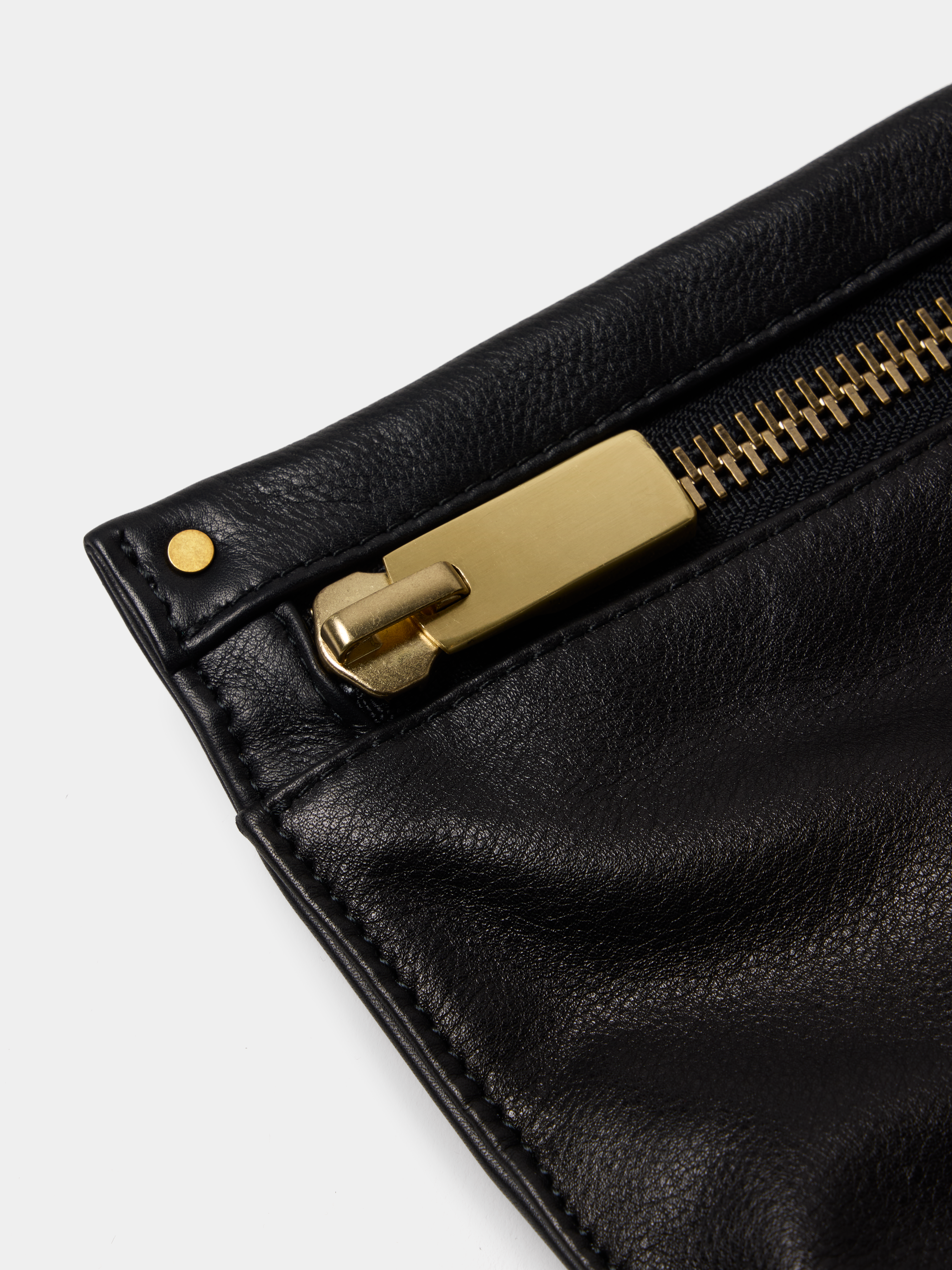 BLOCK ZIP TOTE