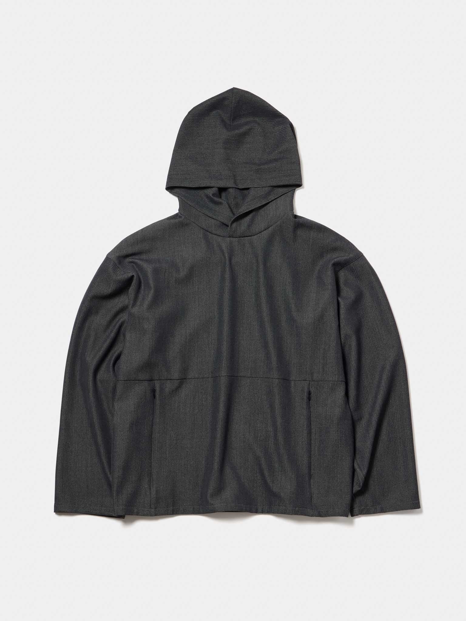 EASY WOOL HOODIE / STRETCH WOOL