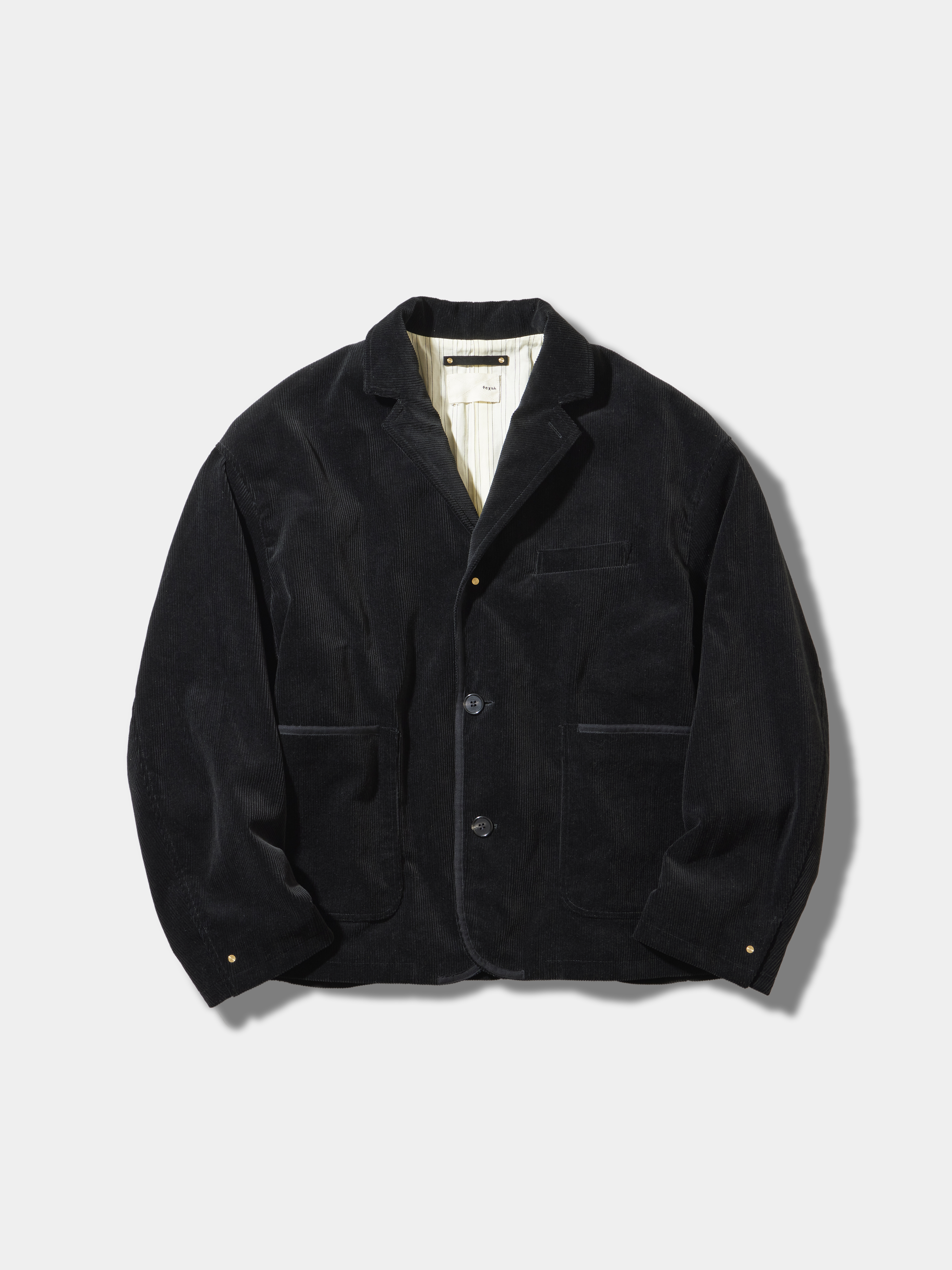 CORDUROY SHAWL-NOTCHED LAPEL JACKET
