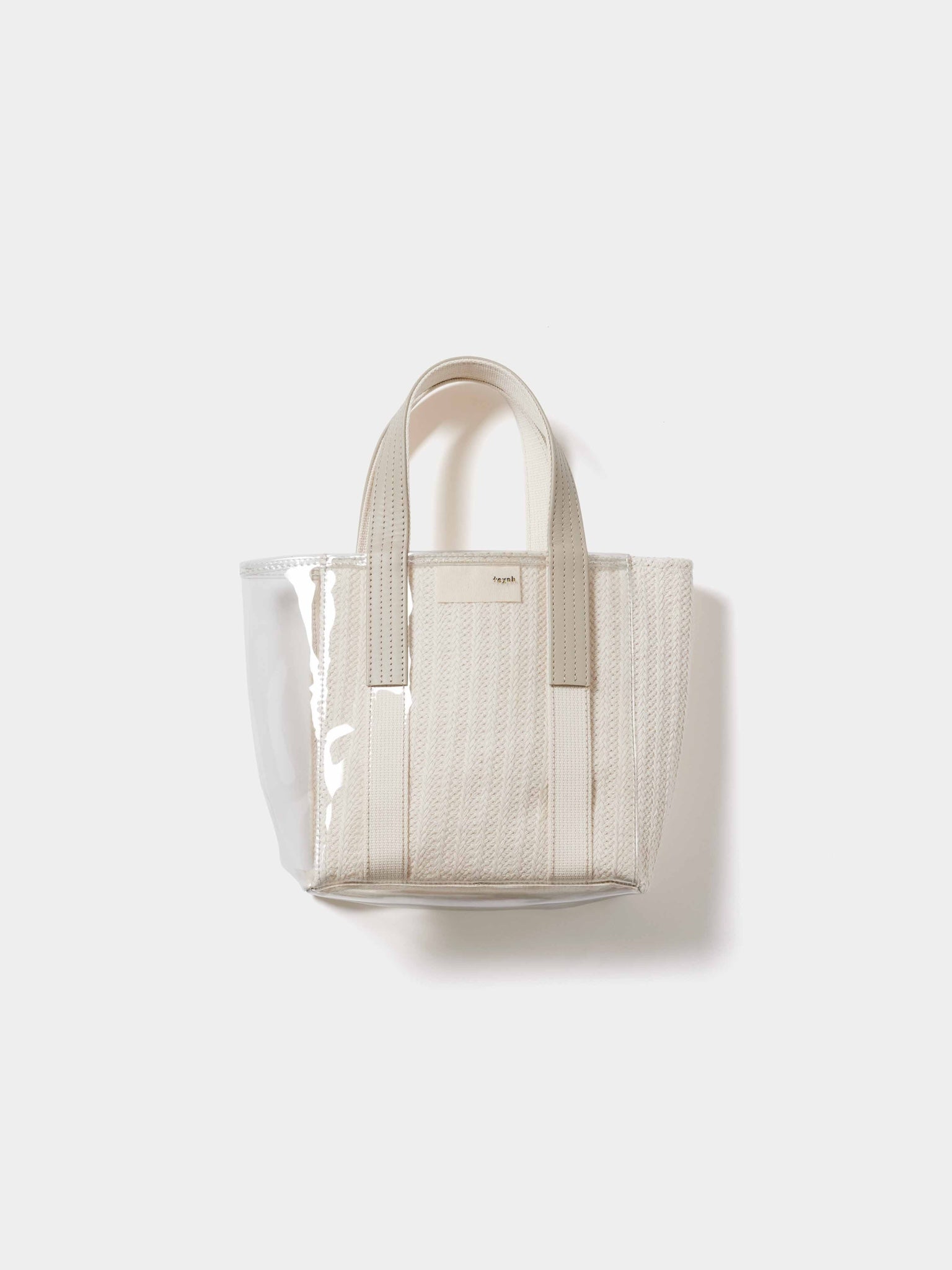 GLASSBOAT TOTE S / MESH&LEATHER