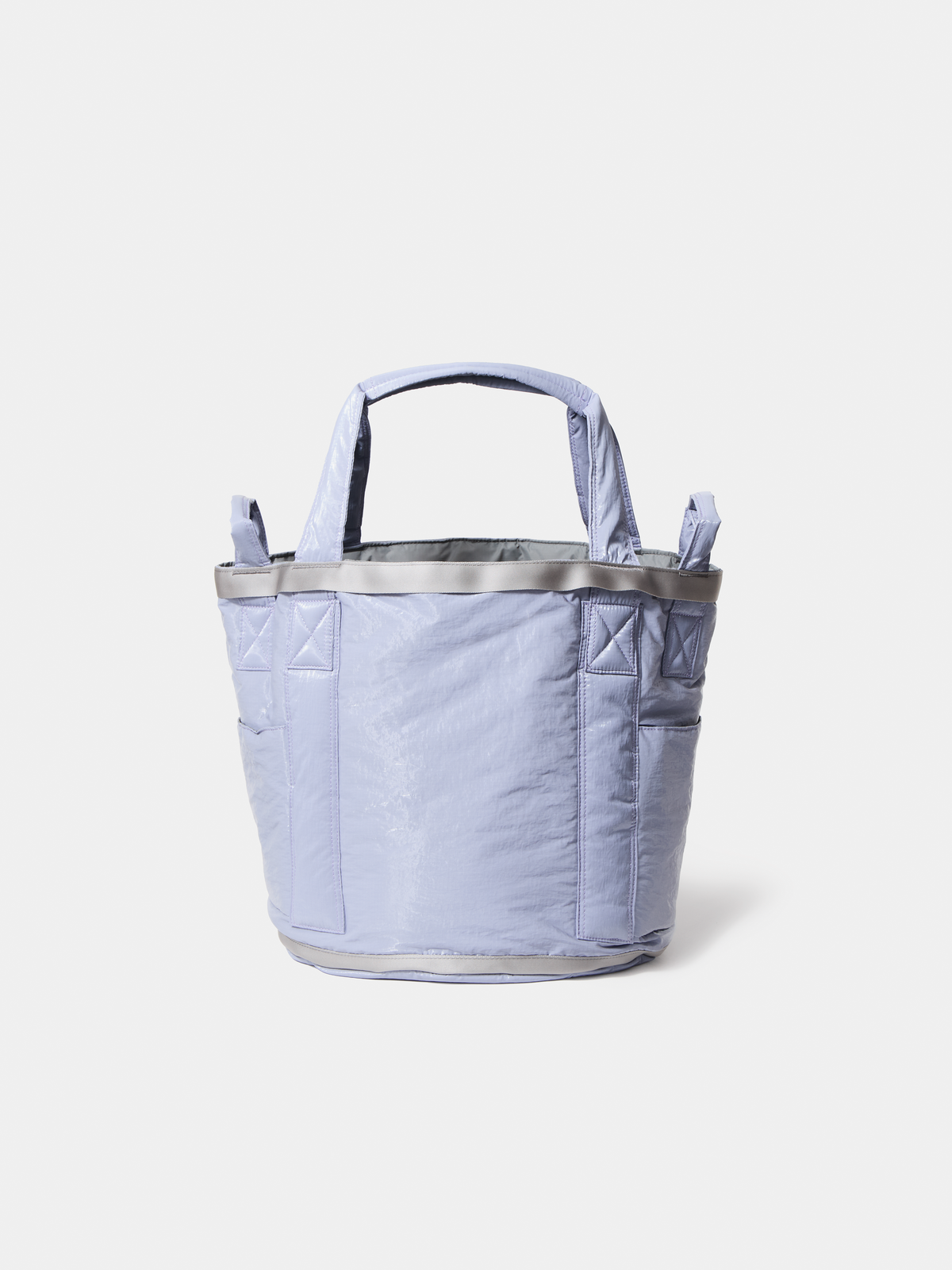 DUAL-HANDLE TOTE / AIRLY LAMI-RIP