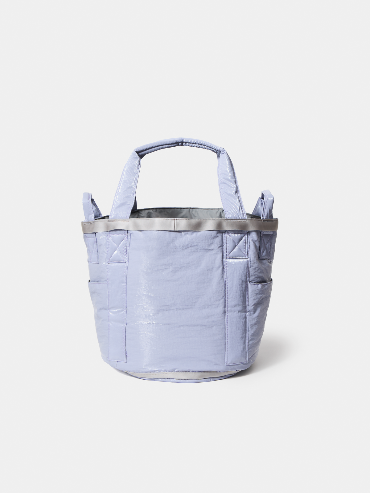 DUAL-HANDLE TOTE / AIRLY LAMI-RIP