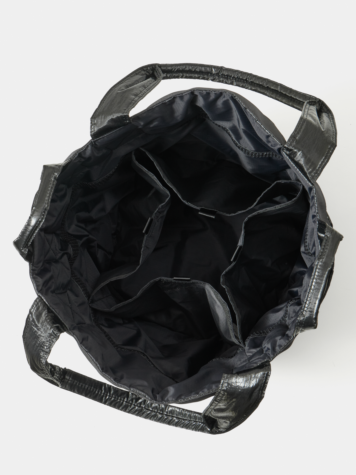 DUAL-HANDLE TOTE / AIRLY LAMI-RIP