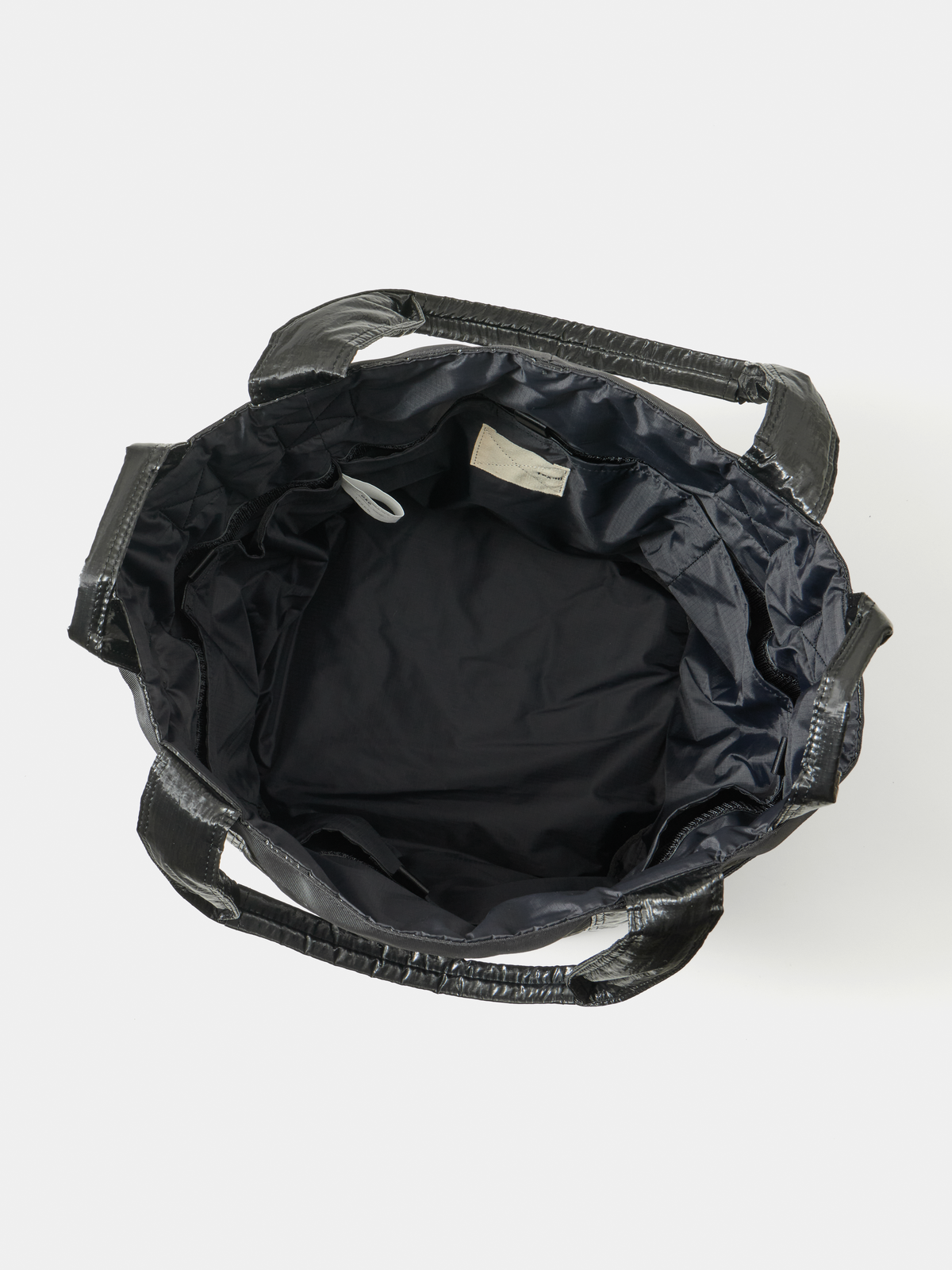 DUAL-HANDLE TOTE / AIRLY LAMI-RIP