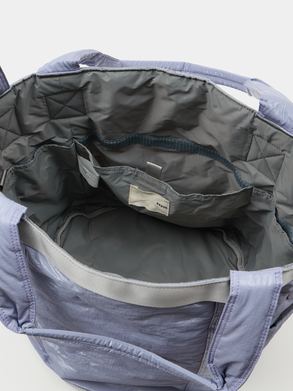 DUAL-HANDLE TOTE / AIRLY LAMI-RIP