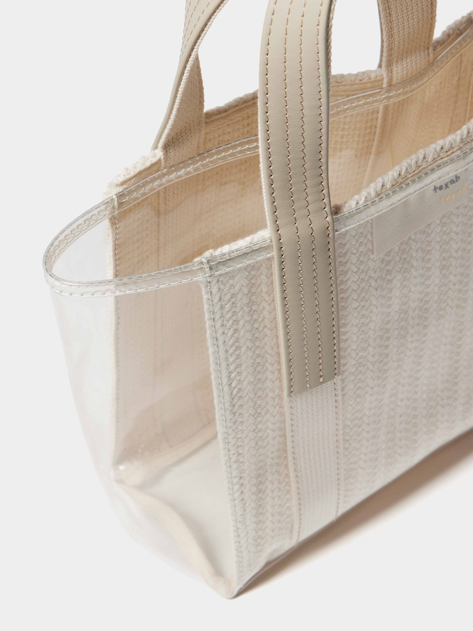 GLASSBOAT TOTE S / MESH&LEATHER