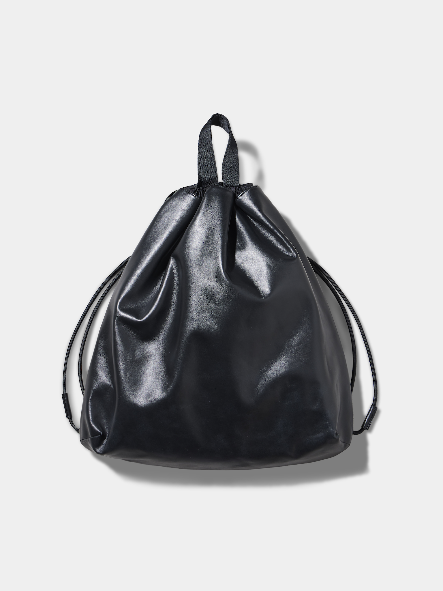 TRIANGLE KNAPSAC / LEATHER