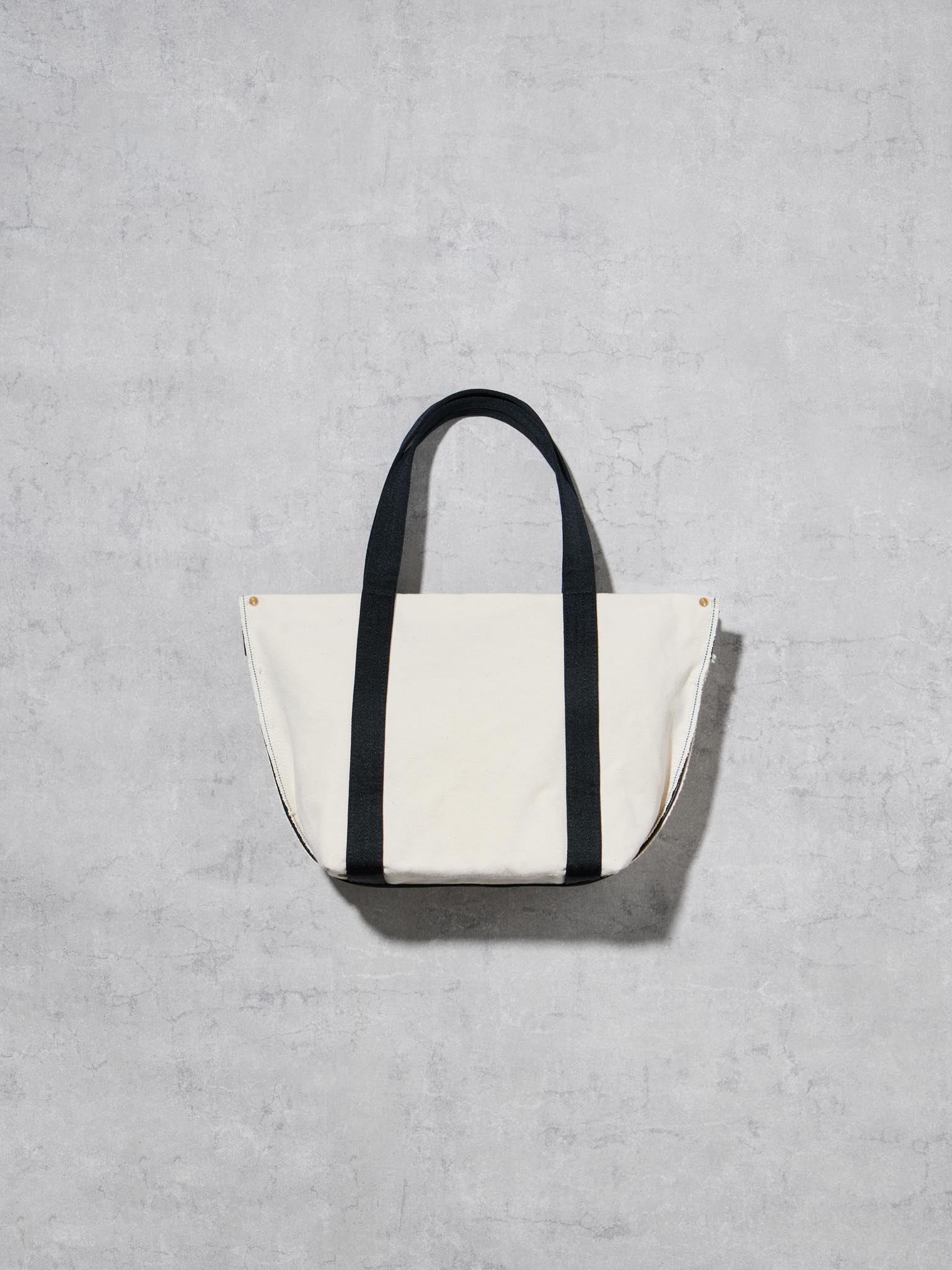 SELVEDGE CANVAS ZIP TOTE / S